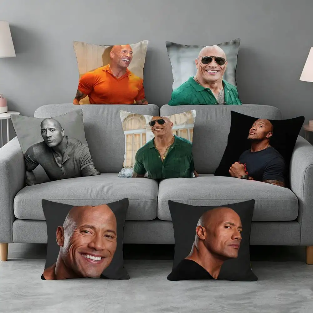 Actor Dwayne-e Johnson-n Pillow cover Simple solid color design Surprise For Multiple Bedroom Styles.
Actor Dwayne-e Johnson-n Pillow cover Simple solid color design Surprise For Multiple Bedroom Styles.