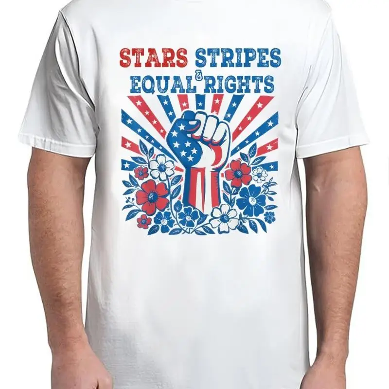 Футболка Stars Stripes And Equal Rights для взрослых S 4XL
Футболка Stars Stripes And Equal Rights для взрослых S 4XL