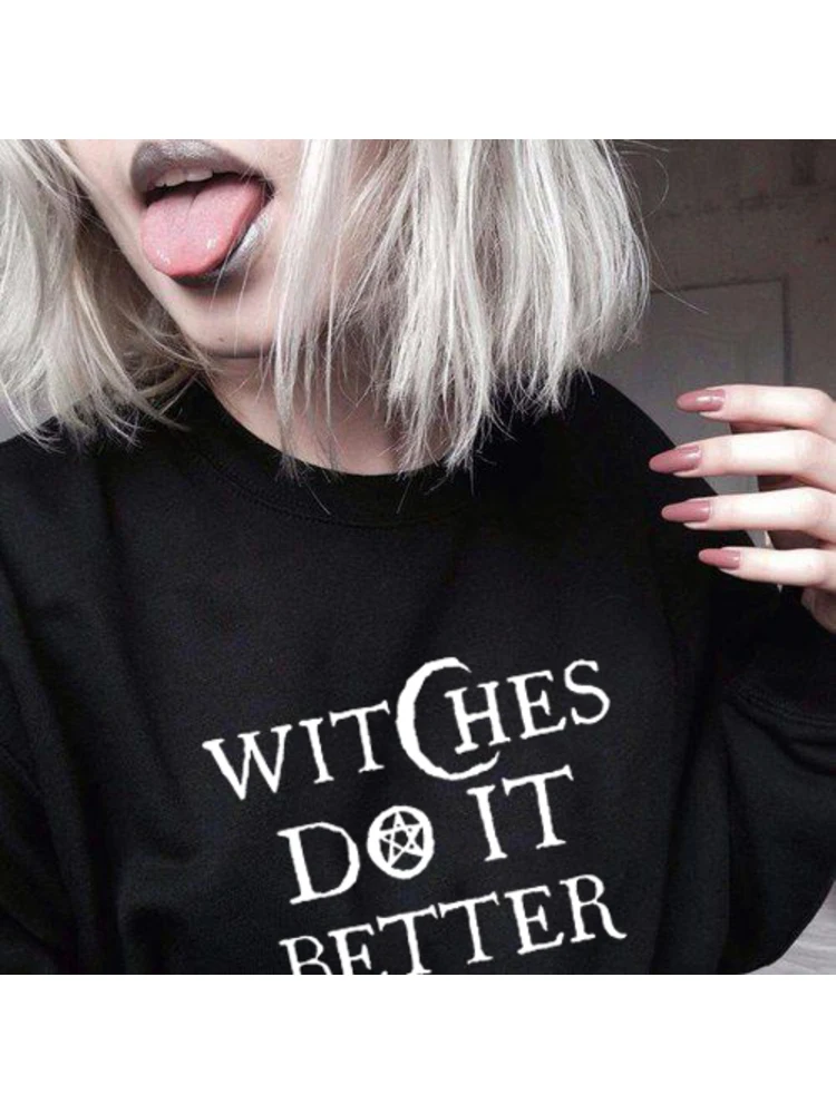 Witches Do It Better Fashion Tumblr Grung Autum SpringWomen Hoodie Sweatshirts Pullover Hip Hop Hooded Tops Female Clothes
Witches Do It Better Fashion Tumblr Grung Autum SpringWomen Hoodie Sweatshirts Pullover Hip Hop Hooded Tops Female Clothes