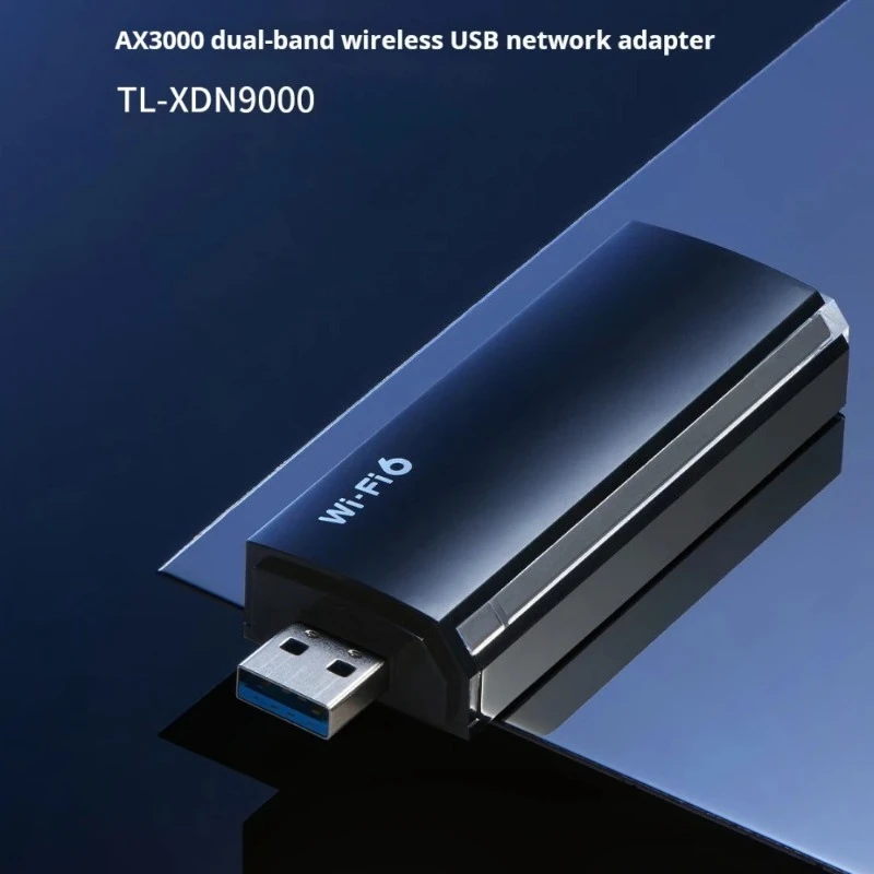 WiFi 6 AX3000 Dual-Band Wireless USB Network Card, Compatible with Windows 11/10, TL-XDN9000
WiFi 6 AX3000 Dual-Band Wireless USB Network Card, Compatible with Windows 11/10, TL-XDN9000