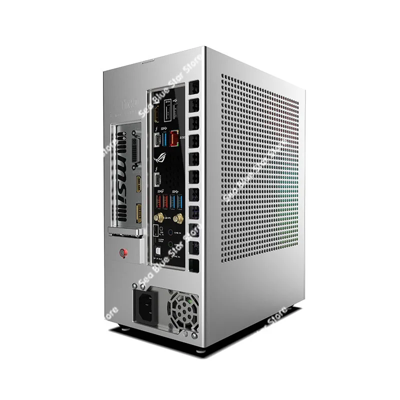 Мини-пустое шасси F1-1U 2.0 Itx с двумя слотами и одним дисплеем, совместимое с Seven Rainbows 4060ti
Мини-пустое шасси F1-1U 2.0 Itx с двумя слотами и одним дисплеем, совместимое с Seven Rainbows 4060ti