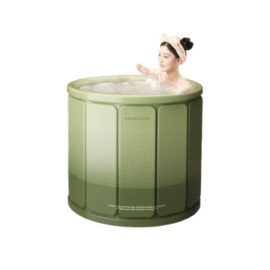 Portable Foldable Bathtub for Adults PVC SPA Soaking Standing Bath Tub for Shower Stall, Freestanding Non-Inflatable Hot Ice Ba
Portable Foldable Bathtub for Adults PVC SPA Soaking Standing Bath Tub for Shower Stall, Freestanding Non-Inflatable Hot Ice Ba