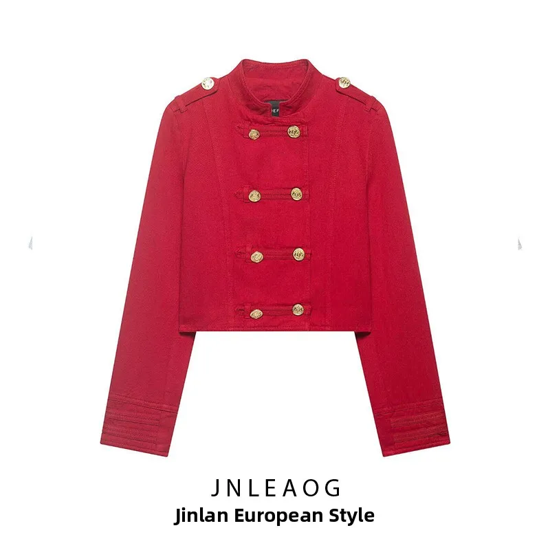 Spring New Style Women's Jacket Coat Button Decorated Versatile Windproof Standard Fit Polyester Long Sleeve Regular Length
Spring New Style Women's Jacket Coat Button Decorated Versatile Windproof Standard Fit Polyester Long Sleeve Regular Length