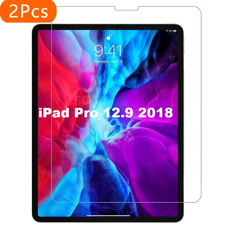2Pcs For iPad Pro 12.9 2018 Tempered Glass Screen Protector A1876 A2014 A1895 A1983 Tablet Anti Scratch HD Clear Protective Film
2Pcs For iPad Pro 12.9 2018 Tempered Glass Screen Protector A1876 A2014 A1895 A1983 Tablet Anti Scratch HD Clear Protective Film