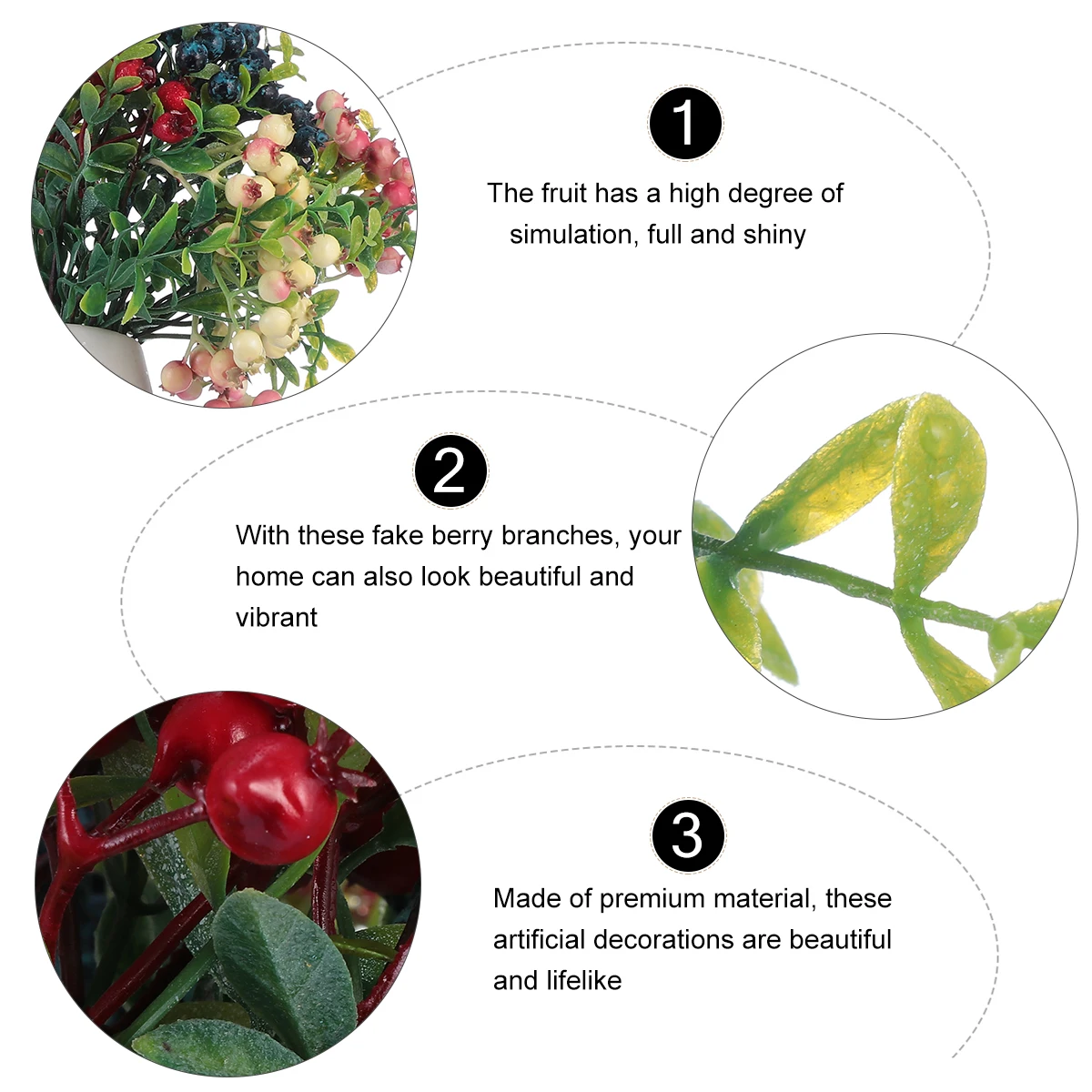 5 Pcs Simulated Fruit Blueberry Flower Artificial Berries Plant Decorations Simulation Red Foam Branches Office
5 Pcs Simulated Fruit Blueberry Flower Artificial Berries Plant Decorations Simulation Red Foam Branches Office
