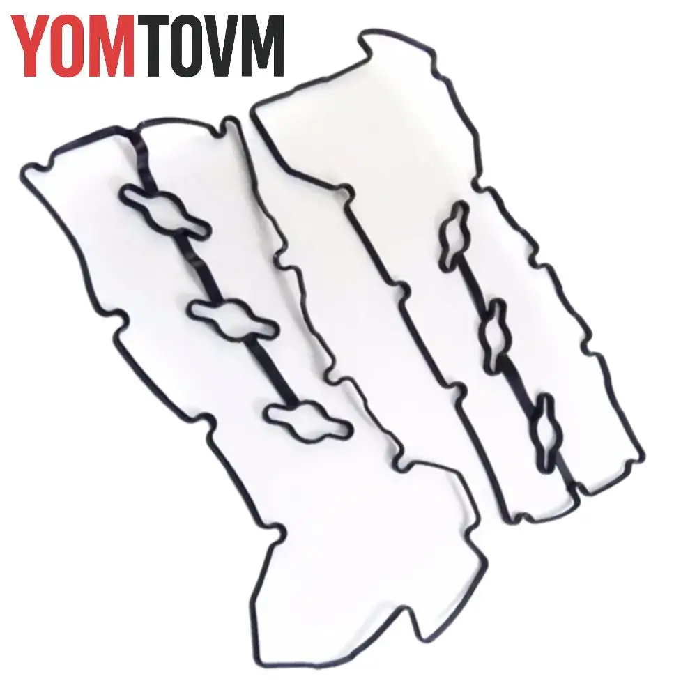 1 комплект левой и правой прокладки крышки клапана двигателя для Hyundai Kia 22453-3C110 22441-3C110 0,55 см/0,21 дюйма, черные резиновые автозапчасти
1 комплект левой и правой прокладки крышки клапана двигателя для Hyundai Kia 22453-3C110 22441-3C110 0,55 см/0,21 дюйма, черные резиновые автозапчасти