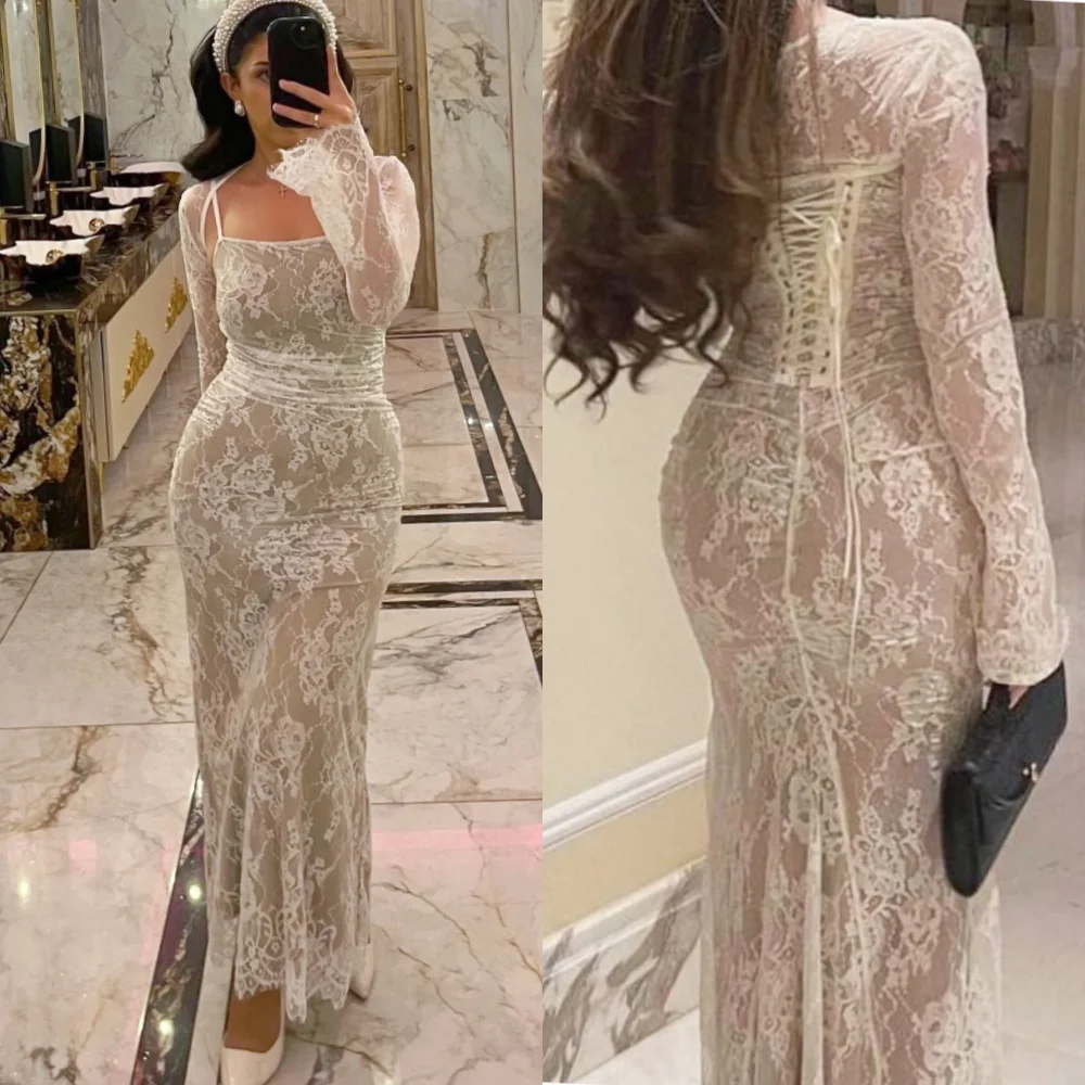 Customized Lace Ribbon Mermaid Square Neck Midi Dresses Bespoke Occasion Simple Elegant Party Gown Homecoming Charming
Customized Lace Ribbon Mermaid Square Neck Midi Dresses Bespoke Occasion Simple Elegant Party Gown Homecoming Charming
