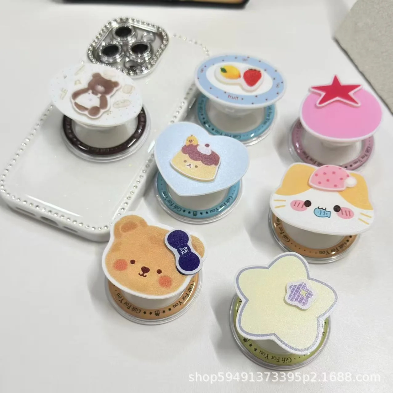 New Biscuits Bear Pendant Bracket Is Suitable for Magsafe Magnetic Mobile Phone Case Desktop Lazy Artifact Cute for IPhone 17
New Biscuits Bear Pendant Bracket Is Suitable for Magsafe Magnetic Mobile Phone Case Desktop Lazy Artifact Cute for IPhone 17