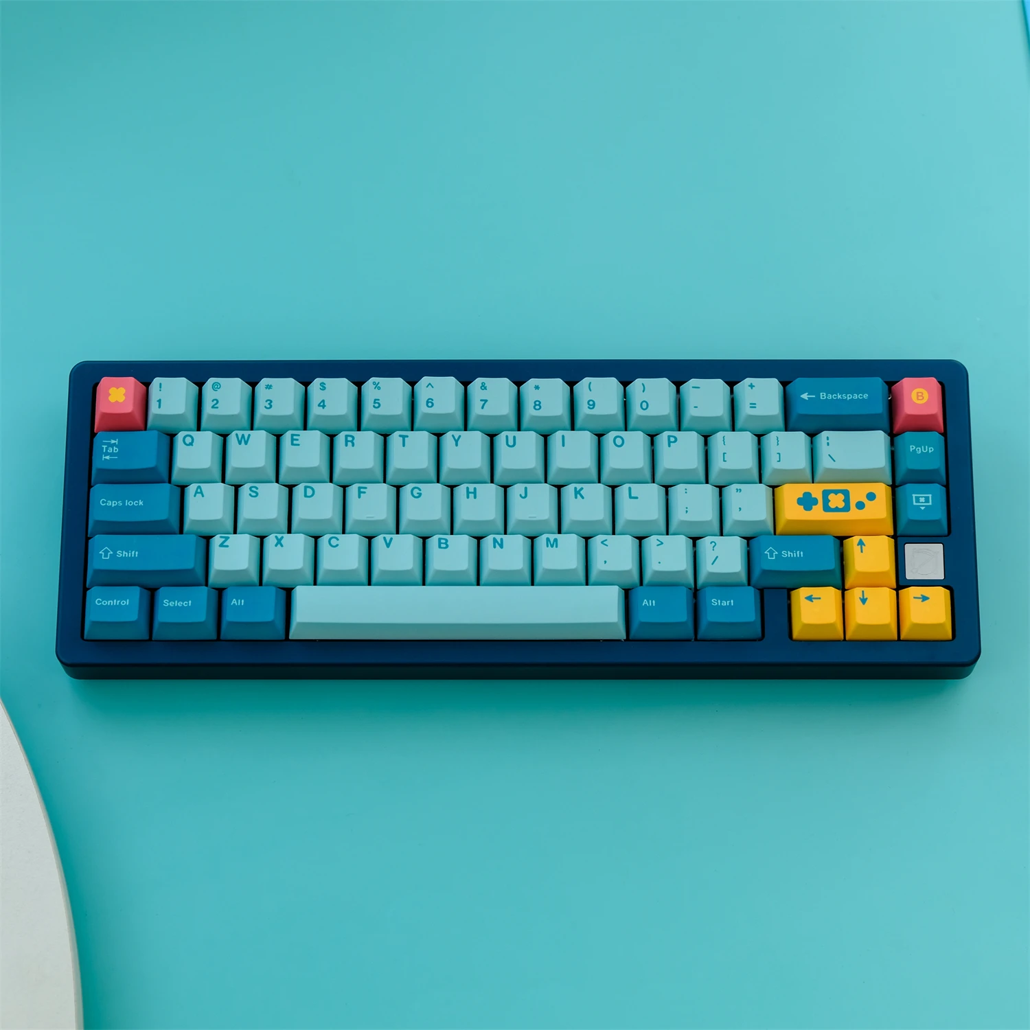 Колпачки для клавиш игровой консоли в стиле ретро, 129 клавиш, PBT Cherry Profile, сублимационная механическая клавиатура сдвигом 1,75u 2u для переключателей MX
Колпачки для клавиш игровой консоли в стиле ретро, 129 клавиш, PBT Cherry Profile, сублимационная механическая клавиатура сдвигом 1,75u 2u для переключателей MX