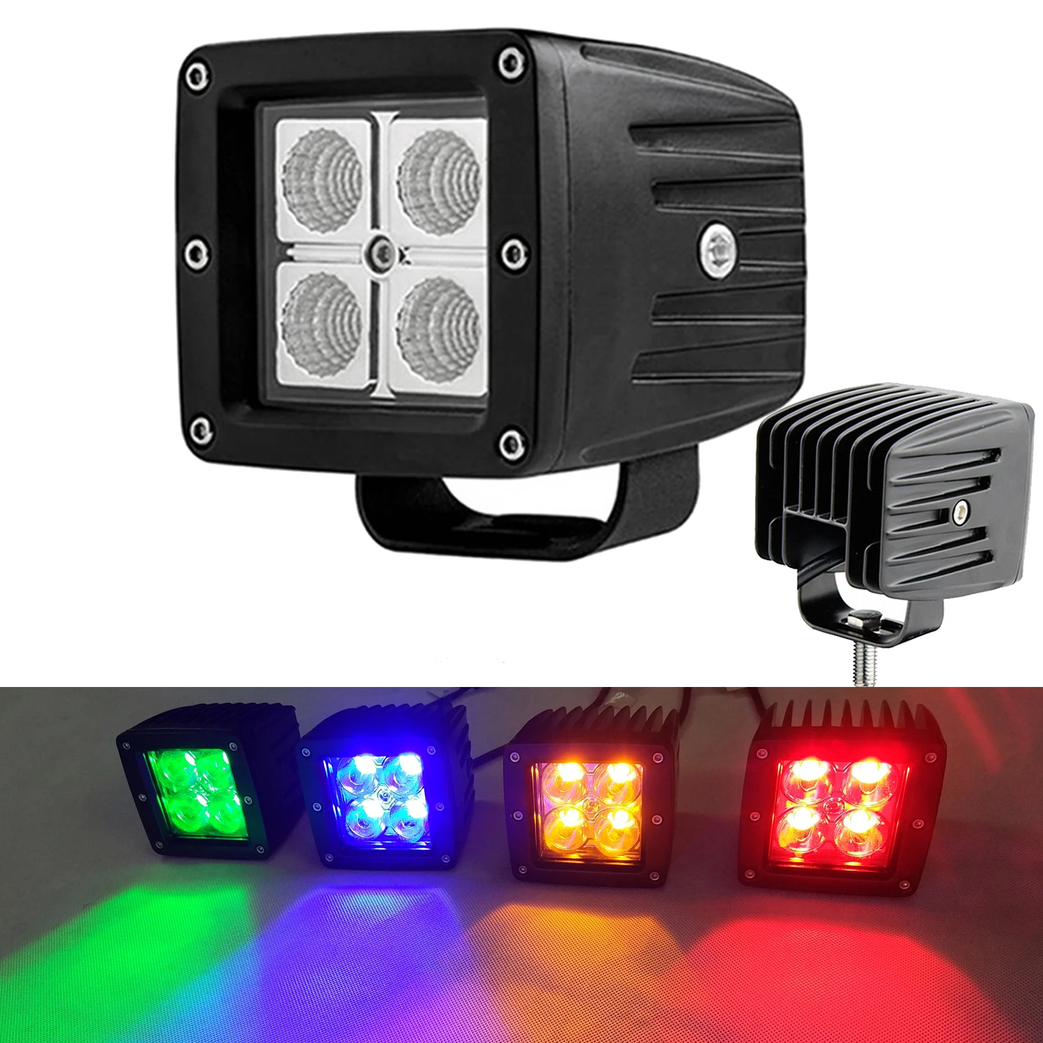 1PC Amber/Red/Green/Blue/White 3inch Led Work Light Square Cube Pod Offroad Fog Driving Lamp for Motorycycle Headlight ATV Truck
1PC Amber/Red/Green/Blue/White 3inch Led Work Light Square Cube Pod Offroad Fog Driving Lamp for Motorycycle Headlight ATV Truck