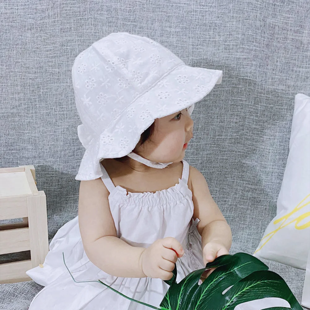 Lovely Protection Cap Summer Breathable Lace Newborn Hat Comfortable Lightweight Foldable For 6 Months 1.5 Years Old
Lovely Protection Cap Summer Breathable Lace Newborn Hat Comfortable Lightweight Foldable For 6 Months 1.5 Years Old