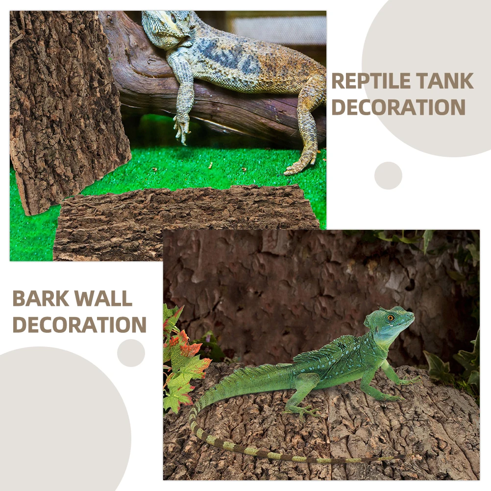 4pcs 30x20cm Reptile Tank Decor Accessory Natural Terrarium Accessory Background Pet Natural Terrarium Decor Supplies
4pcs 30x20cm Reptile Tank Decor Accessory Natural Terrarium Accessory Background Pet Natural Terrarium Decor Supplies