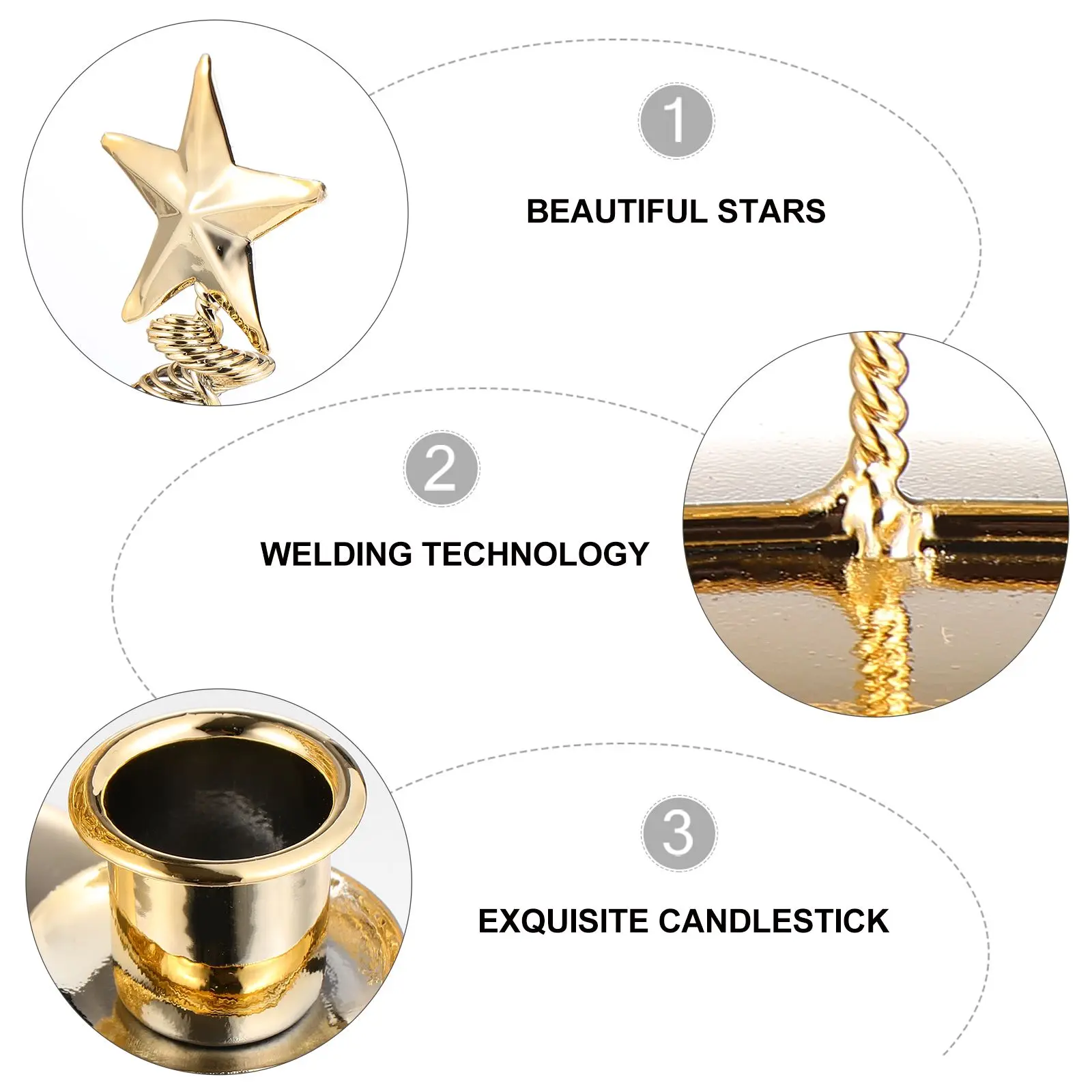 Elegant Golden Metal C nament Xmas Tree Decor Double Tier Holder Desk Mantelpiece Party Christmas Retro Style Art
Elegant Golden Metal C nament Xmas Tree Decor Double Tier Holder Desk Mantelpiece Party Christmas Retro Style Art