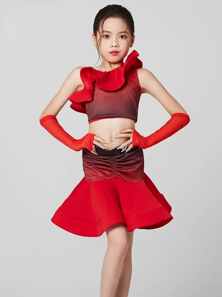 Samba Latin Dance Costume Girls Kids Cha Cha Rumba Ballroom Dance Dress Skirt Tango Dance Clothes Competition Dresses Child
Samba Latin Dance Costume Girls Kids Cha Cha Rumba Ballroom Dance Dress Skirt Tango Dance Clothes Competition Dresses Child