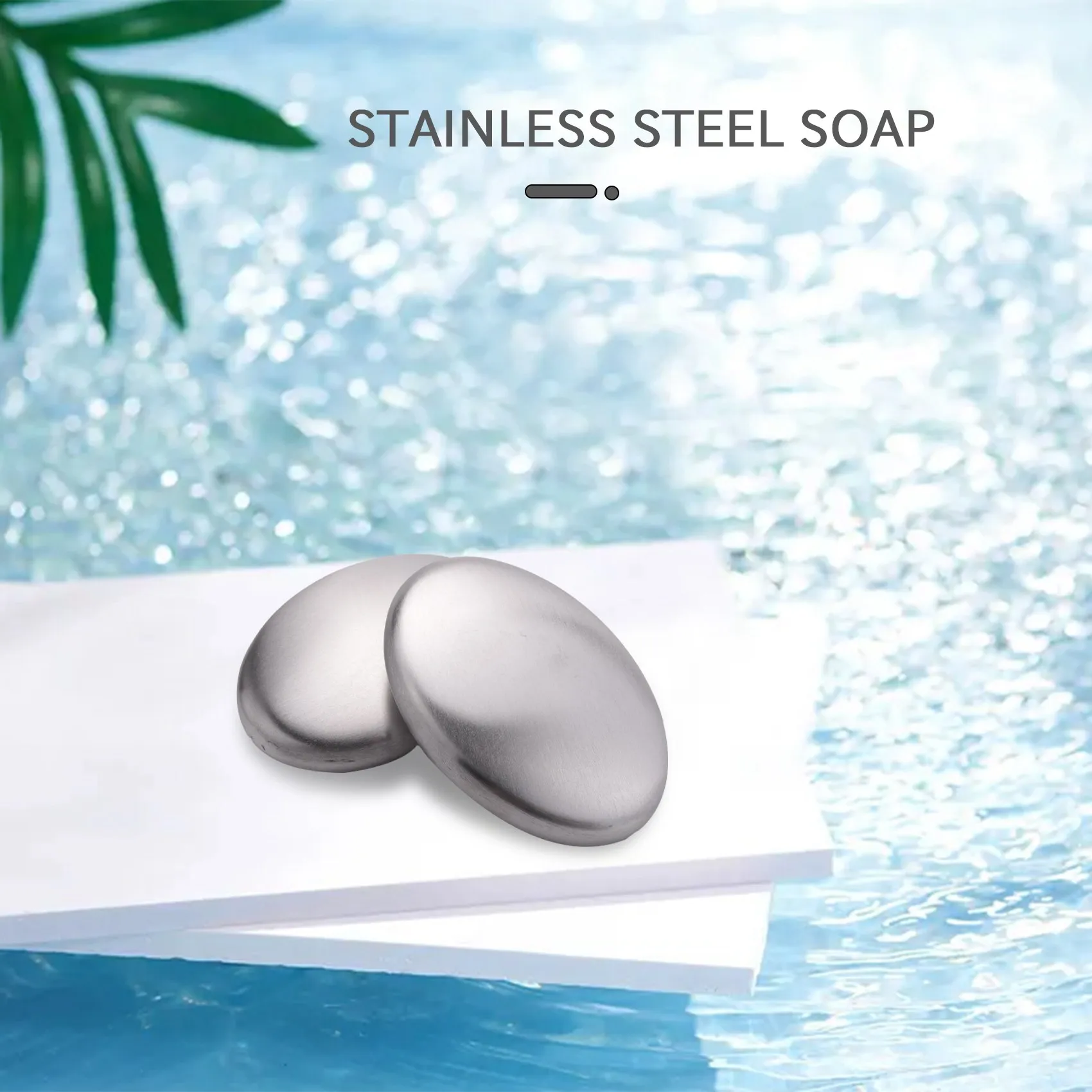 A51M-Stainless Steel Soap, Odor Remover Hand Bar Kitchen Eliminating Smells Onion, Garlic, Fish, And Other Strong Scents 2 Pack
A51M-Stainless Steel Soap, Odor Remover Hand Bar Kitchen Eliminating Smells Onion, Garlic, Fish, And Other Strong Scents 2 Pack