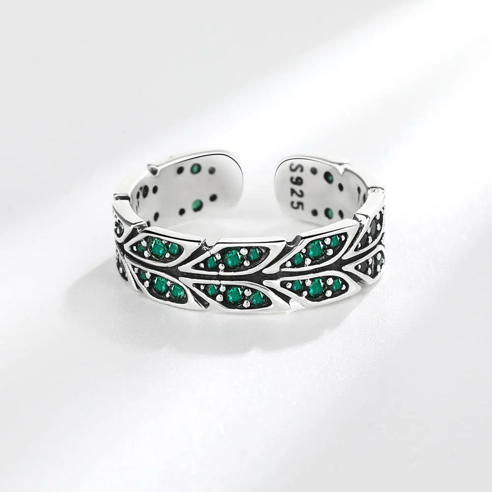 Buyee 925 Sterling Silver Sweet Ring Finger Green Crystal Original Design Open Ring for Woman Fashion Party Fine Jewelry Circle
Buyee 925 Sterling Silver Sweet Ring Finger Green Crystal Original Design Open Ring for Woman Fashion Party Fine Jewelry Circle