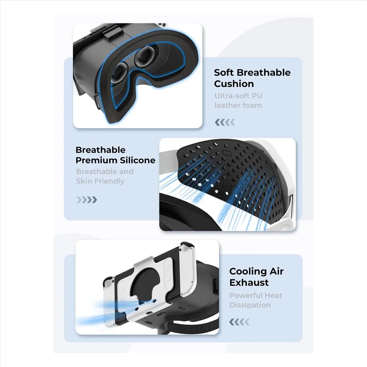 AABFK VR Headset Band VR Glasses Comfortable Headband Ergonomic Immersive Experience Adjustable for Nintendo Switch OLED
AABFK VR Headset Band VR Glasses Comfortable Headband Ergonomic Immersive Experience Adjustable for Nintendo Switch OLED