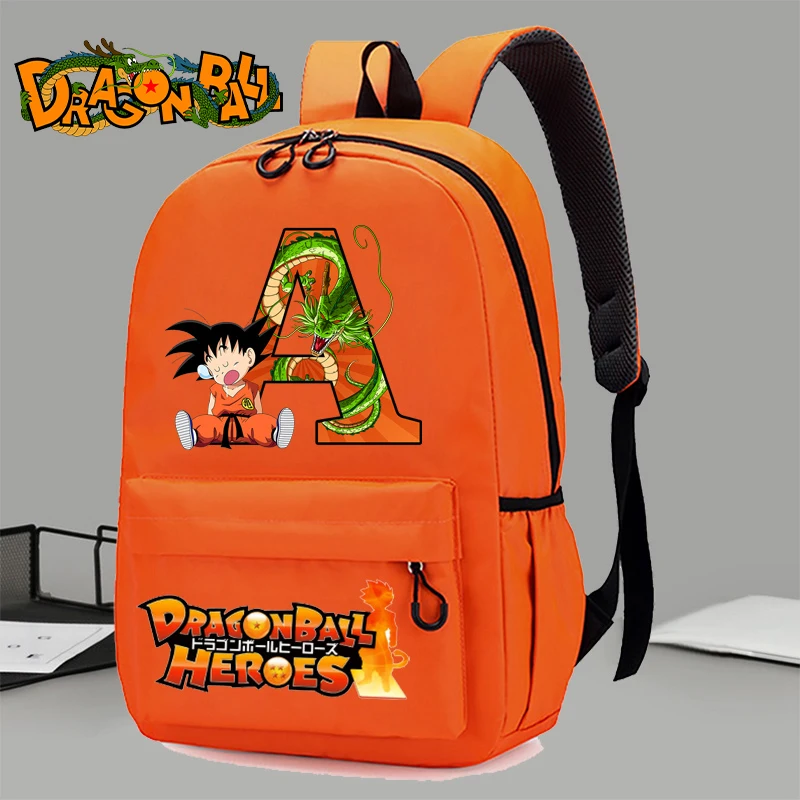Dragon Ball Schoolbag Letter A-Z Printed Fashion Anime High-capacity Backpack Cartoon Stationery Storage Bags New Semester Gifts
Dragon Ball Schoolbag Letter A-Z Printed Fashion Anime High-capacity Backpack Cartoon Stationery Storage Bags New Semester Gifts