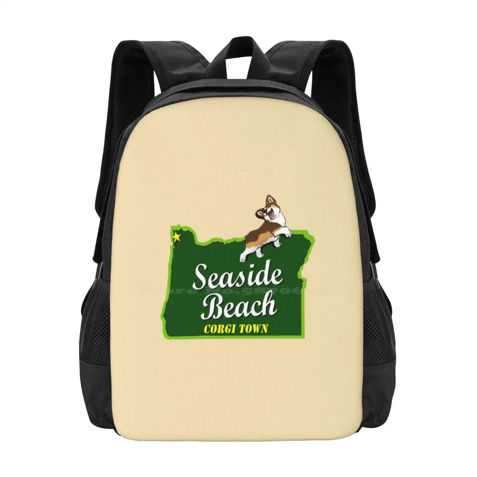 Seaside Corgi Town Hot Sale Schoolbag Backpack Fashion Bags Corgi Seaside Beach
Seaside Corgi Town Hot Sale Schoolbag Backpack Fashion Bags Corgi Seaside Beach