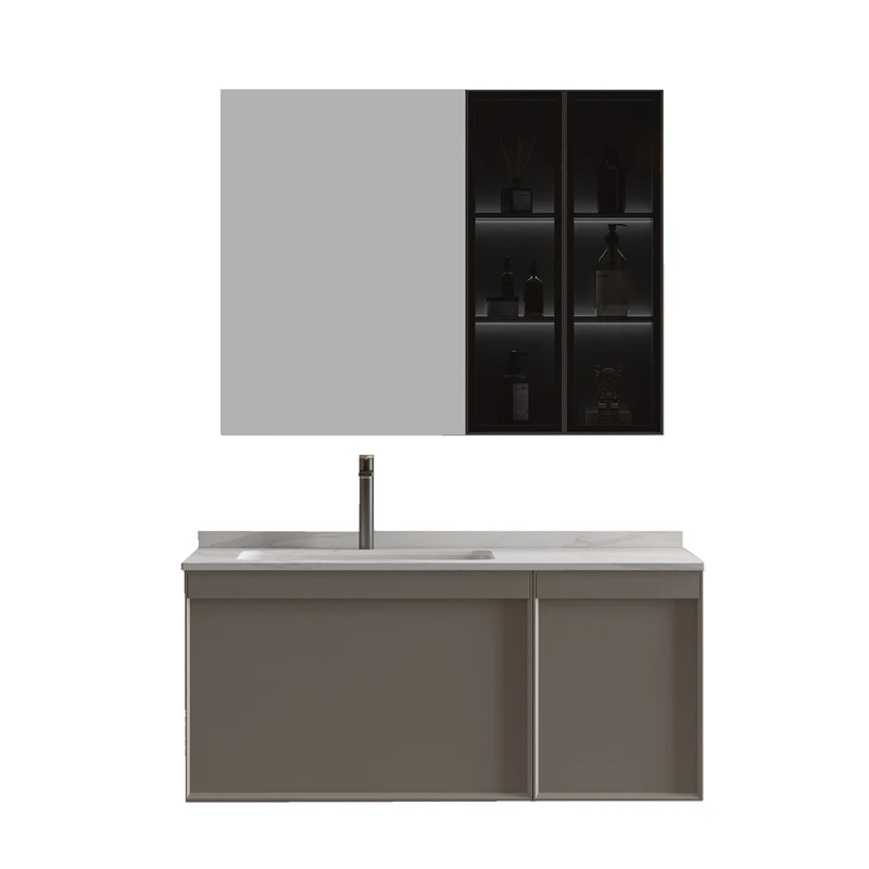 Slate seamless ceramic integrated basin bathroom cabinet combination modern simple bathroom washbasin cabinet
Slate seamless ceramic integrated basin bathroom cabinet combination modern simple bathroom washbasin cabinet