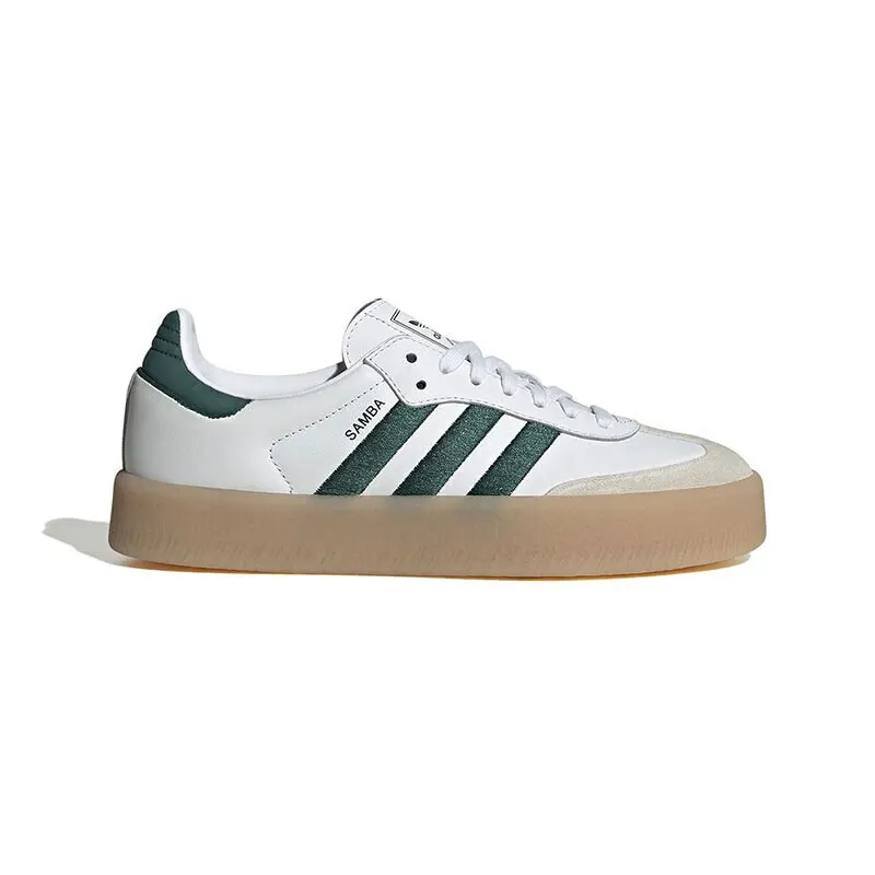 Кроссовки Adidas SAMBA. Оригинальная классика, белая - зеленая гумчатая подошва, ретро-тренажер, первый выбор
Кроссовки Adidas SAMBA. Оригинальная классика, белая - зеленая гумчатая подошва, ретро-тренажер, первый выбор