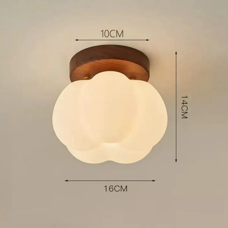 ABKP-Frosted PE Shade Ceiling Light Fixture Wood Base Semi-Flush Mount White Cloud Shape For Hallway Entryway Balcony
ABKP-Frosted PE Shade Ceiling Light Fixture Wood Base Semi-Flush Mount White Cloud Shape For Hallway Entryway Balcony