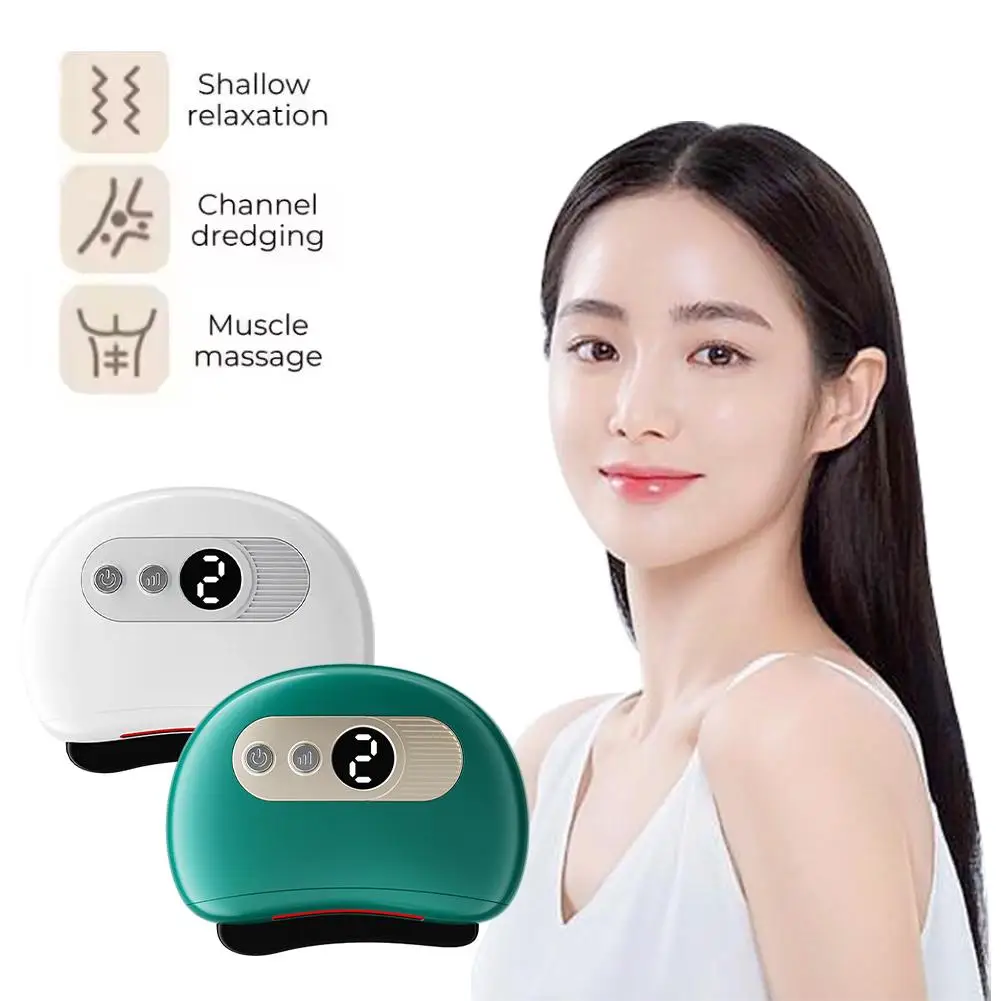 Electric Massager Hot Stone Heating Vibration Scraping Neck Massage Sha Lifting Back Skin Board Facial Tools Face Gua B6L3
Electric Massager Hot Stone Heating Vibration Scraping Neck Massage Sha Lifting Back Skin Board Facial Tools Face Gua B6L3
