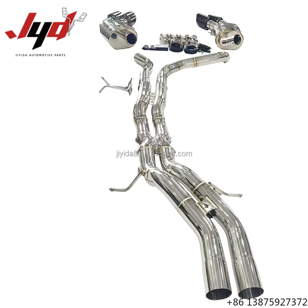 Выхлопная система JYD Tuning Performance SS304 Catback с клапанной системой Valvetronic, совместимая с моделями S 3.0T 2014-2017 годов.
Выхлопная система JYD Tuning Performance SS304 Catback с клапанной системой Valvetronic, совместимая с моделями S 3.0T 2014-2017 годов.