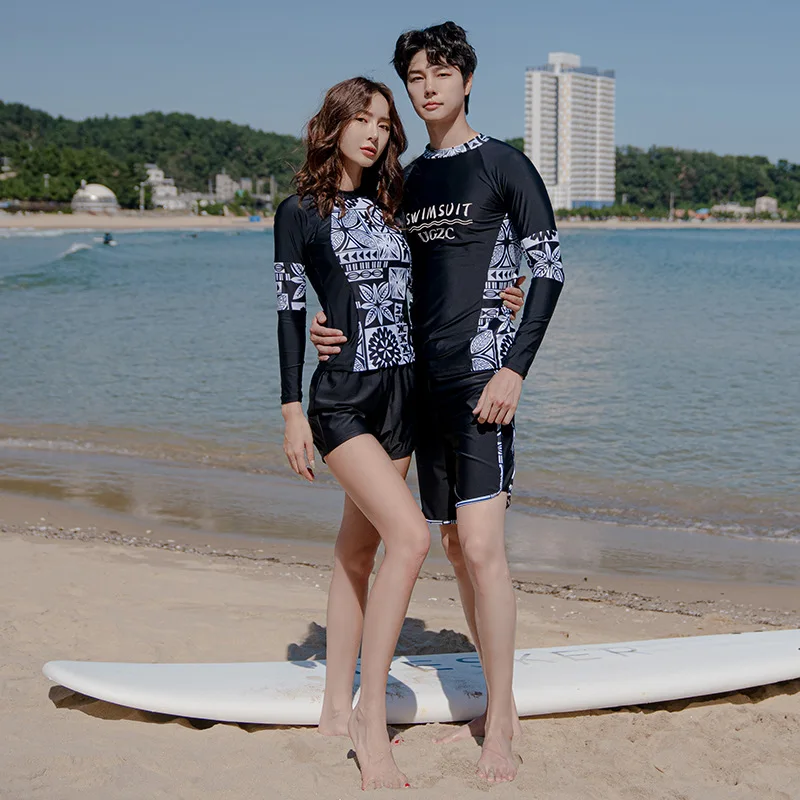Korean Couple Diving Suit 2023 Ins Style New Sports Fashion Conservative Long-sleeved Split Swimsuit Surfing Rash Guard Suit
Korean Couple Diving Suit 2023 Ins Style New Sports Fashion Conservative Long-sleeved Split Swimsuit Surfing Rash Guard Suit