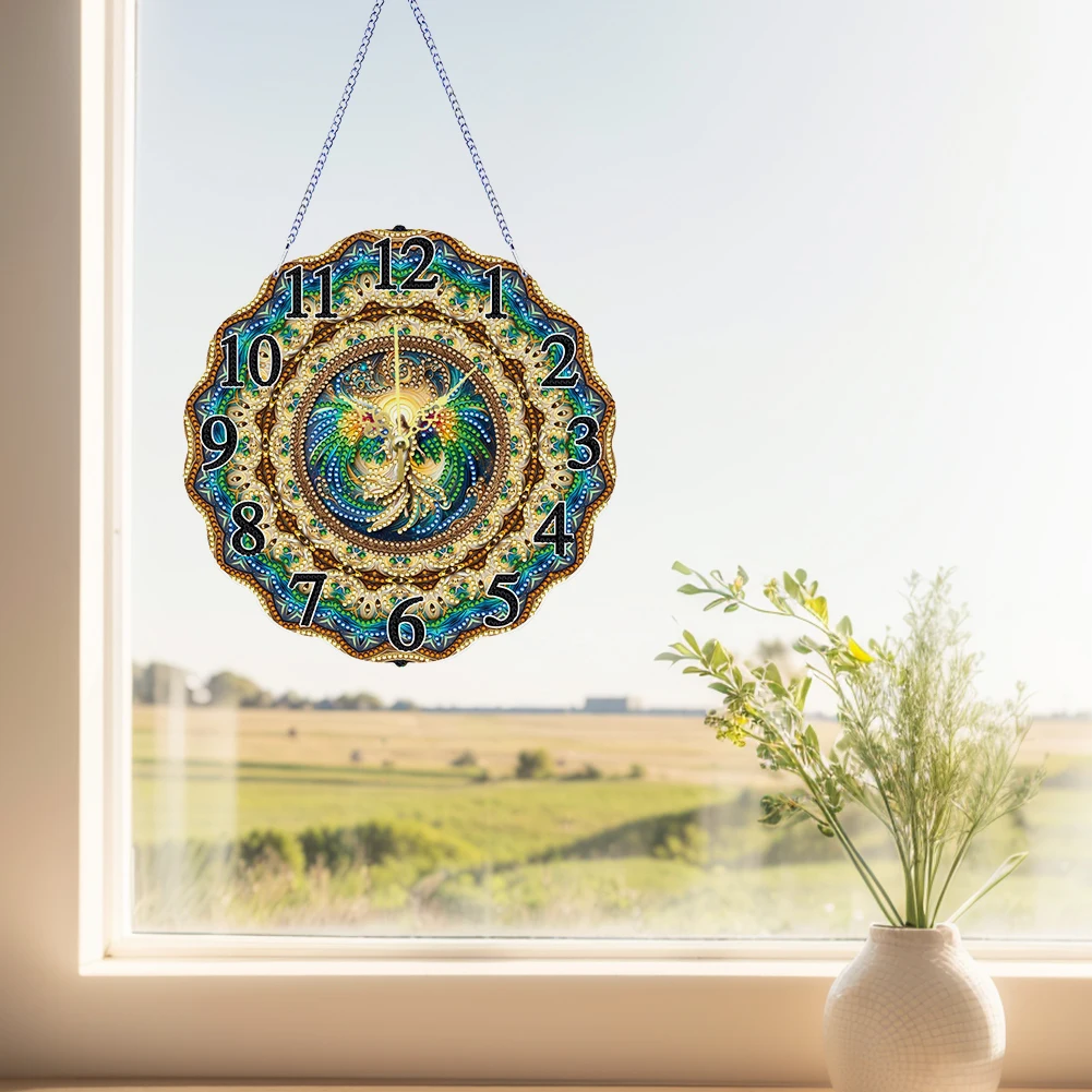 2D Flat DIY Acrylic Special Shape Diamond Painting Clock Pendant 5D Hanging Clock Art Craft Diamond Art Clock Pendant Kit
2D Flat DIY Acrylic Special Shape Diamond Painting Clock Pendant 5D Hanging Clock Art Craft Diamond Art Clock Pendant Kit