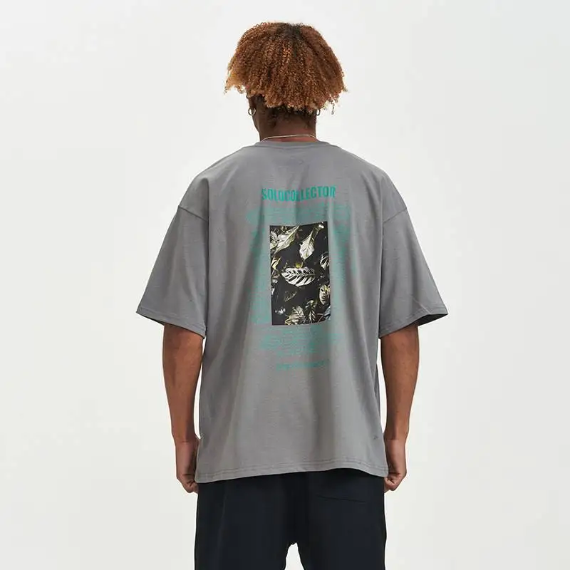Летняя мужская футболка оверсайз с принтом и надписью в стиле Streetwear, повседневная, молодежная, трендовая
Летняя мужская футболка оверсайз с принтом и надписью в стиле Streetwear, повседневная, молодежная, трендовая