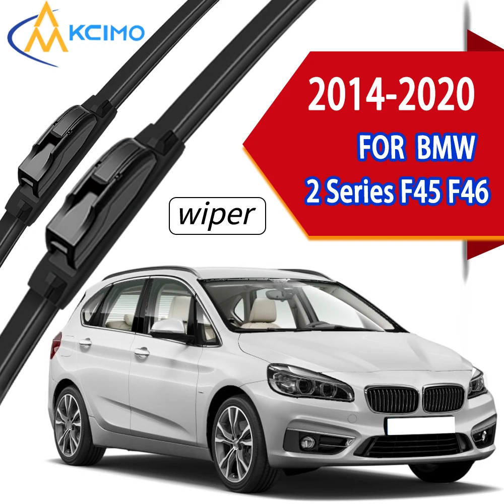 Premium OEM Spec Front Windshield Wipers, Long-Lasting Rubber Blades for BMW 2 Series F45 F46 2014-2020.
Premium OEM Spec Front Windshield Wipers, Long-Lasting Rubber Blades for BMW 2 Series F45 F46 2014-2020.
