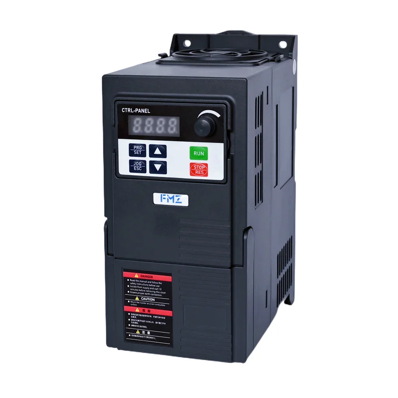 FMZ Inverter 4kw 220v 5hp Single to 3 Phase Inverter Vfd Vsd Variable Speed Drive Frequency Converter Vfd Inverter 
FMZ Inverter 4kw 220v 5hp Single to 3 Phase Inverter Vfd Vsd Variable Speed Drive Frequency Converter Vfd Inverter