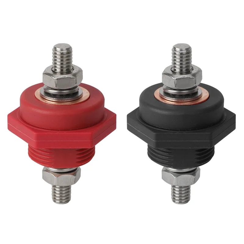 A73X-Car And RV Camping Battery Brass Terminal Kit, 3/8In Stud 300A 48V DC Post Connectors For Truck Batteries
A73X-Car And RV Camping Battery Brass Terminal Kit, 3/8In Stud 300A 48V DC Post Connectors For Truck Batteries