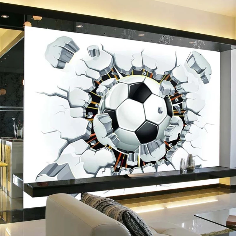 Customized products Soccer Wallpaper Sport Mural Bedroom Living room sofa TV background wall restaurant 8d cartoon stereoscopic
Customized products Soccer Wallpaper Sport Mural Bedroom Living room sofa TV background wall restaurant 8d cartoon stereoscopic