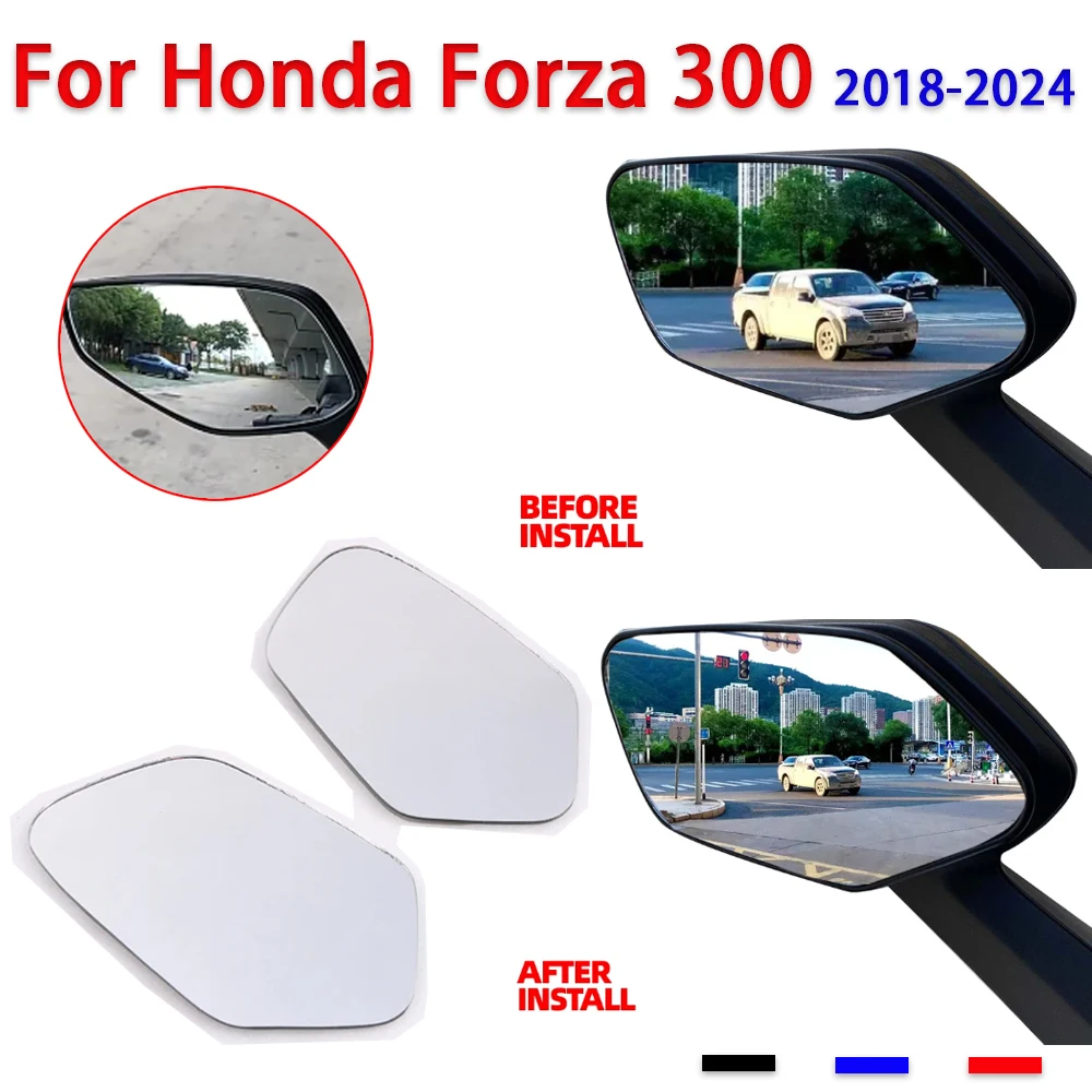 Side Mirror View Vision Lens For HONDA Forza300 Forza 300 NSS300 2018 - 2023 Accessories Convex Mirror Increase Rearview Mirrors
Side Mirror View Vision Lens For HONDA Forza300 Forza 300 NSS300 2018 - 2023 Accessories Convex Mirror Increase Rearview Mirrors