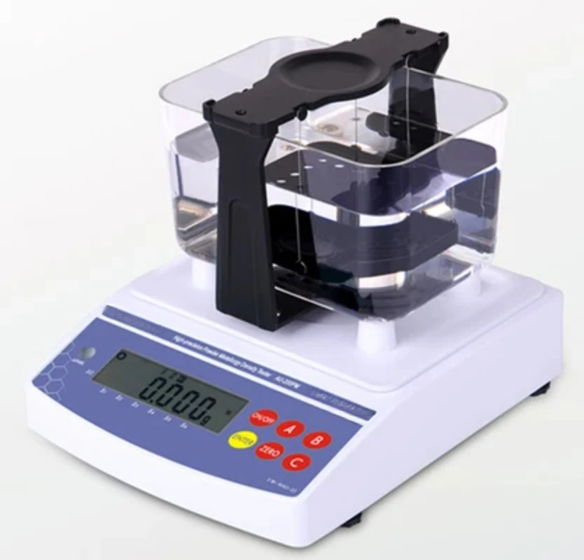 AU-900ME/AU-1200ME High Precision Weight Sensor Density Measuring Instrument, Directly Displaying Metal Density Machine
AU-900ME/AU-1200ME High Precision Weight Sensor Density Measuring Instrument, Directly Displaying Metal Density Machine