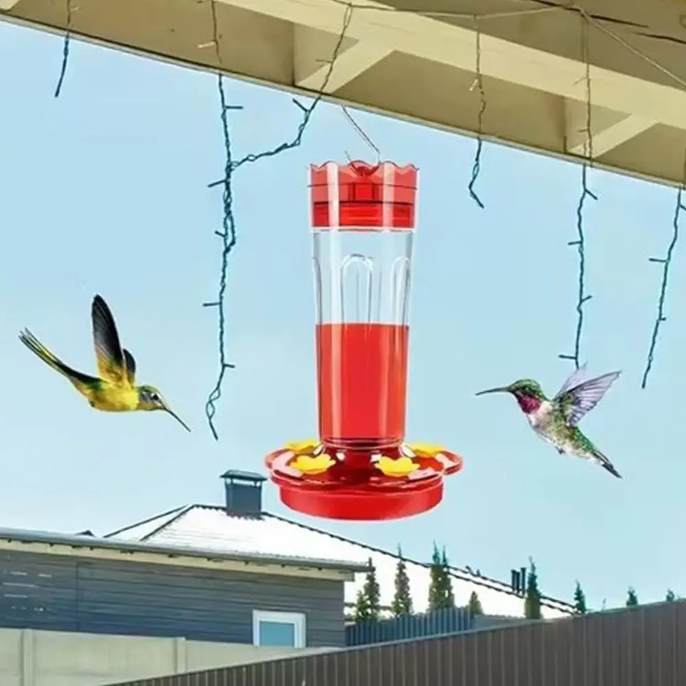 Bird Feeding Station Plastic Bird Feeder Flower Shape Practical Hummingbird Feeder Hanging Hummingbird Drinker Outdoor
Bird Feeding Station Plastic Bird Feeder Flower Shape Practical Hummingbird Feeder Hanging Hummingbird Drinker Outdoor