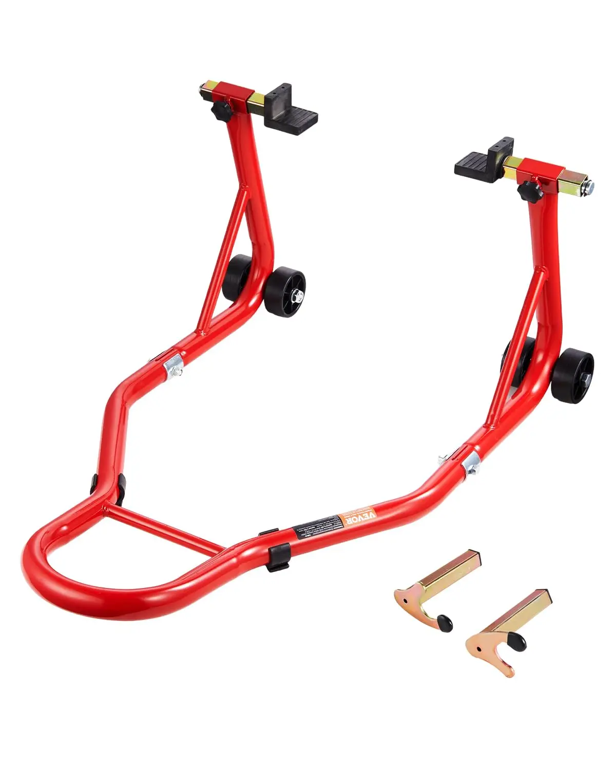 Heavy Duty Motorcycle Rear Lift Stand With U And L Spool Forks, 850 Lbs Capacity, For Suzuki Yamaha Honda Kawasaki
Heavy Duty Motorcycle Rear Lift Stand With U And L Spool Forks, 850 Lbs Capacity, For Suzuki Yamaha Honda Kawasaki