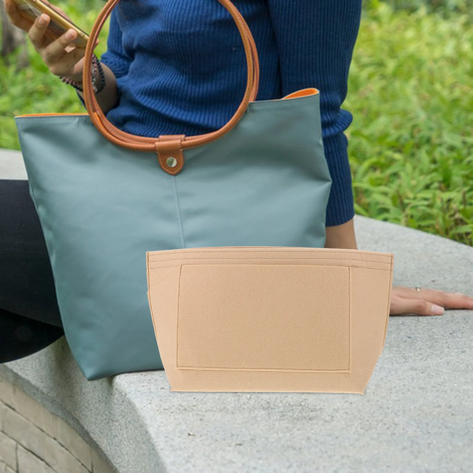 Felt Handbag Organizer Insert Large Capacity Purse Liner Tote Bag Organizer Makeup Bag Insert For Jewelry Storage
Felt Handbag Organizer Insert Large Capacity Purse Liner Tote Bag Organizer Makeup Bag Insert For Jewelry Storage