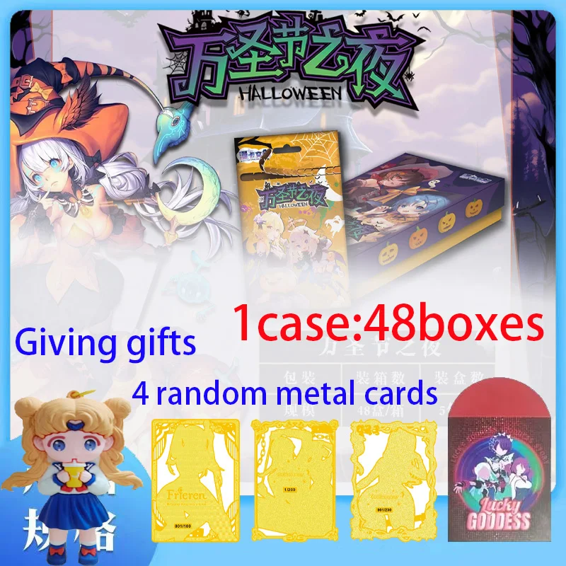 2024Goddess story Halloween Night Anime Rare Hobby Collection Waifu Cards ACG Girls Booster Box Hobbies Gifts
2024Goddess story Halloween Night Anime Rare Hobby Collection Waifu Cards ACG Girls Booster Box Hobbies Gifts