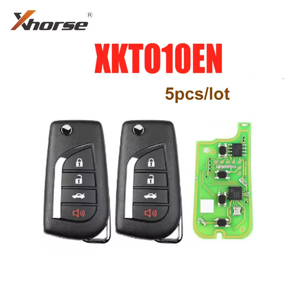 5pcs/lot Xhorse XKTO10EN TOY.T Style VVDI Wired Universal Remote Key Fob 4 Button for VVDI Key Tool
5pcs/lot Xhorse XKTO10EN TOY.T Style VVDI Wired Universal Remote Key Fob 4 Button for VVDI Key Tool