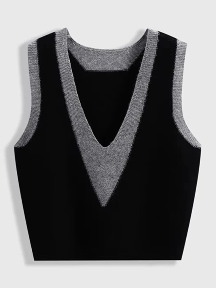 Ort Svel вязаный жилет Топ V-Ne для похудения многослойный женский модный шерстяной топ удобный дышащий повседневный жилет
Ort Svel вязаный жилет Топ V-Ne для похудения многослойный женский модный шерстяной топ удобный дышащий повседневный жилет