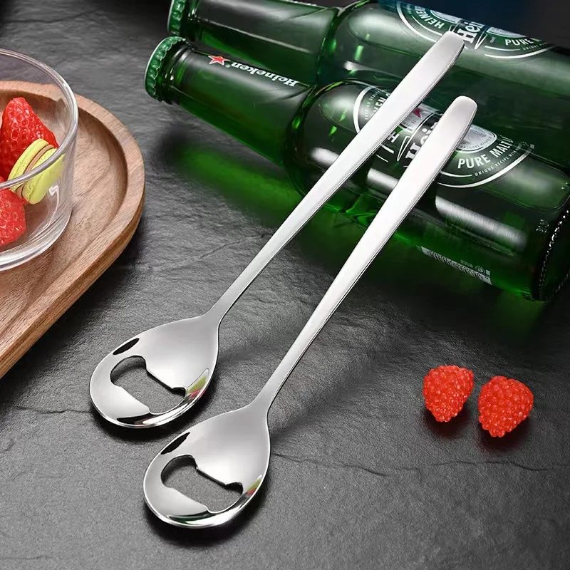 100Pcs/Lot 304 Stainless Steel Bottle Opener New Design Korean Spoon Dinner Spoon Household Thickened Rice Spoon
100Pcs/Lot 304 Stainless Steel Bottle Opener New Design Korean Spoon Dinner Spoon Household Thickened Rice Spoon