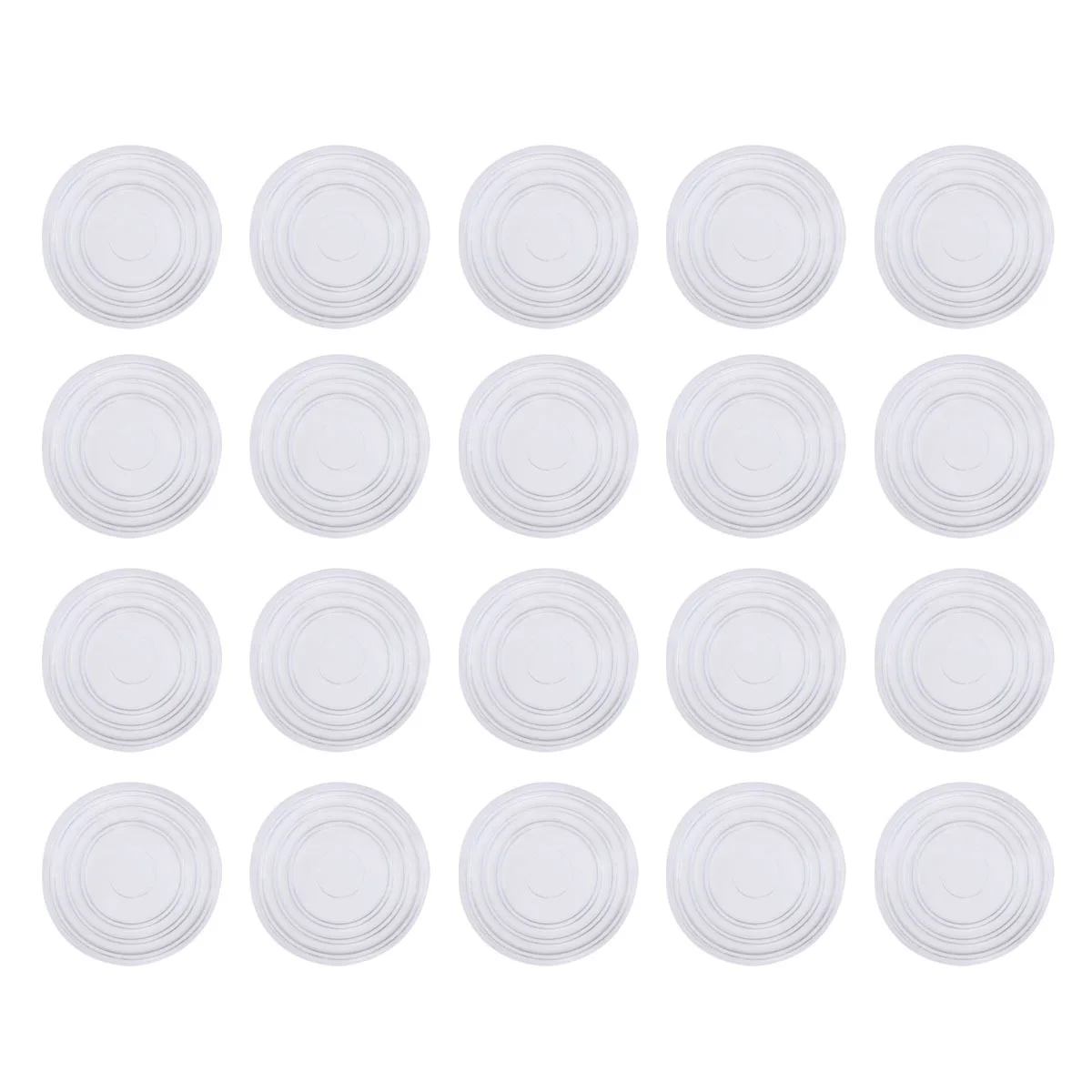 18 pcs Glass Table Pads Round Furniture Bumpers Transparent Non-Slip Protection For Cabinets Drawers Marble Countertops Plastic
18 pcs Glass Table Pads Round Furniture Bumpers Transparent Non-Slip Protection For Cabinets Drawers Marble Countertops Plastic