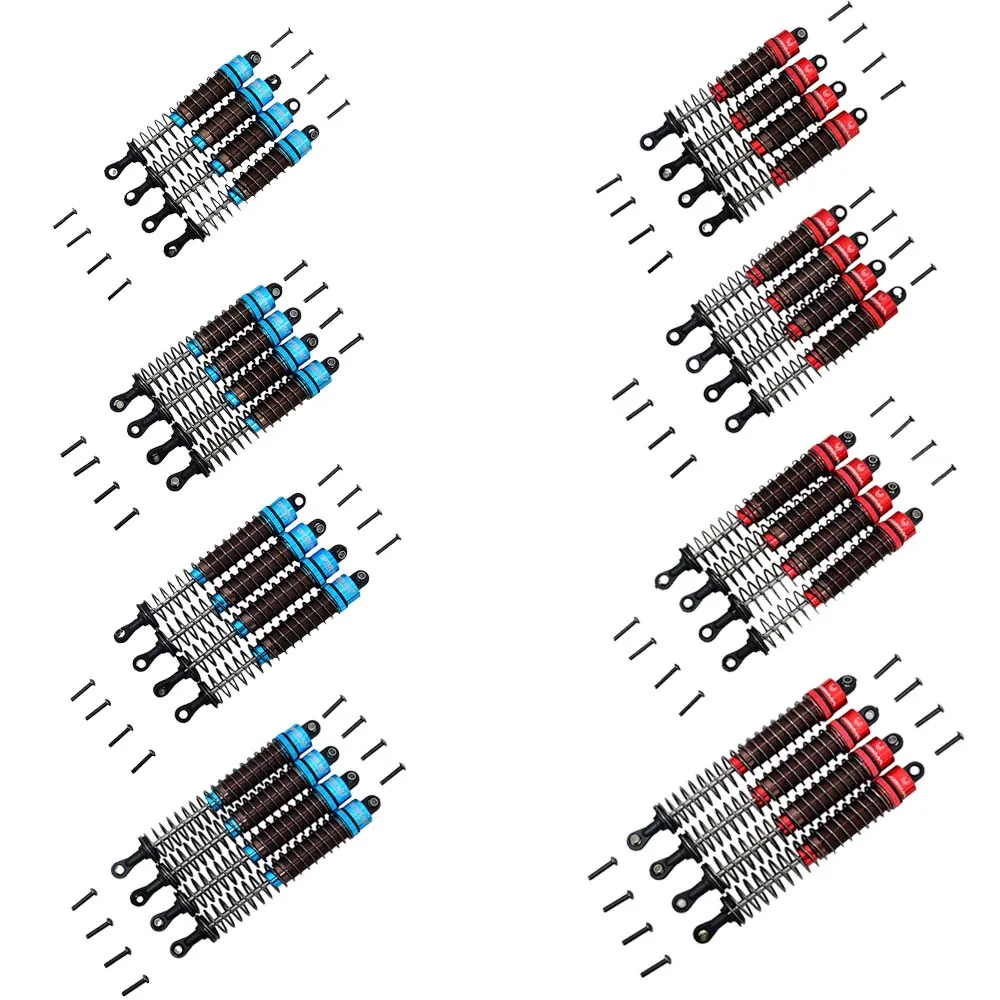 1/10 95/100/110/120mm RC Oil filled Shock Absorbers kit for Tamiya Bullhead SuperClod Buster TRX4 Axial SCX10 D90 Crawler Car
1/10 95/100/110/120mm RC Oil filled Shock Absorbers kit for Tamiya Bullhead SuperClod Buster TRX4 Axial SCX10 D90 Crawler Car