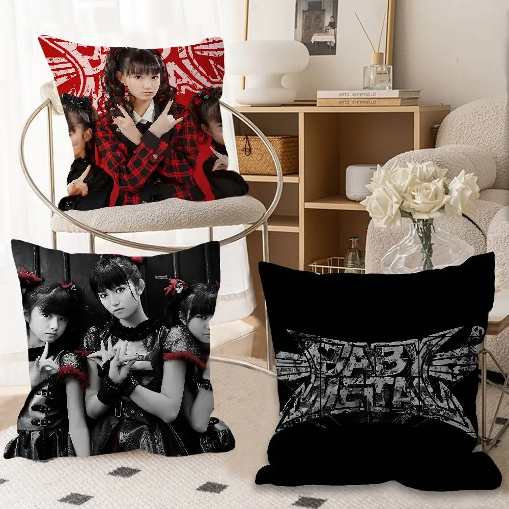 Japanese B-BABYMETAL Band Music Cushion Cover Decorative Pillow Sofa Home Decor Case Pillow Cases
Japanese B-BABYMETAL Band Music Cushion Cover Decorative Pillow Sofa Home Decor Case Pillow Cases