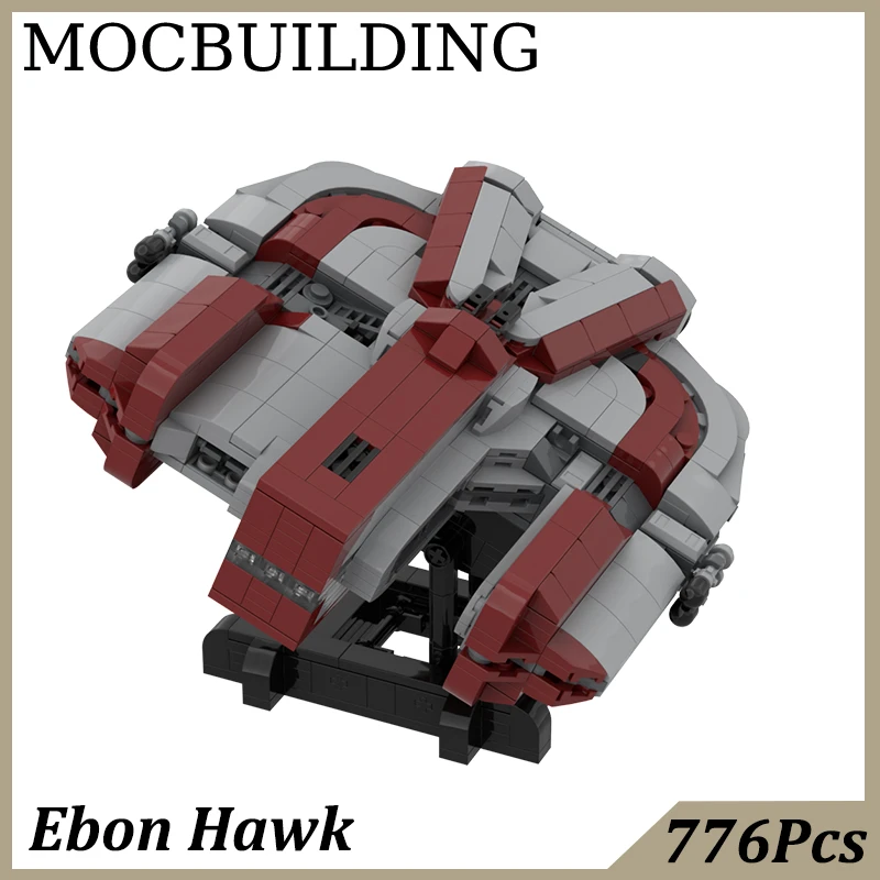 Ebon Hawk Model Knight Space Movie Spaceship MOC Building Block Bricks Toys for Kids Birthday Gift
Ebon Hawk Model Knight Space Movie Spaceship MOC Building Block Bricks Toys for Kids Birthday Gift