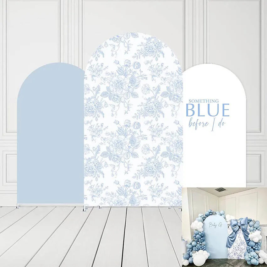 Mehofond Custom 2-Sided Floral Something Blue Before I Do Wedding Bridal Shower Covers Chiara Arch Wall Background Decor Backdro
Mehofond Custom 2-Sided Floral Something Blue Before I Do Wedding Bridal Shower Covers Chiara Arch Wall Background Decor Backdro