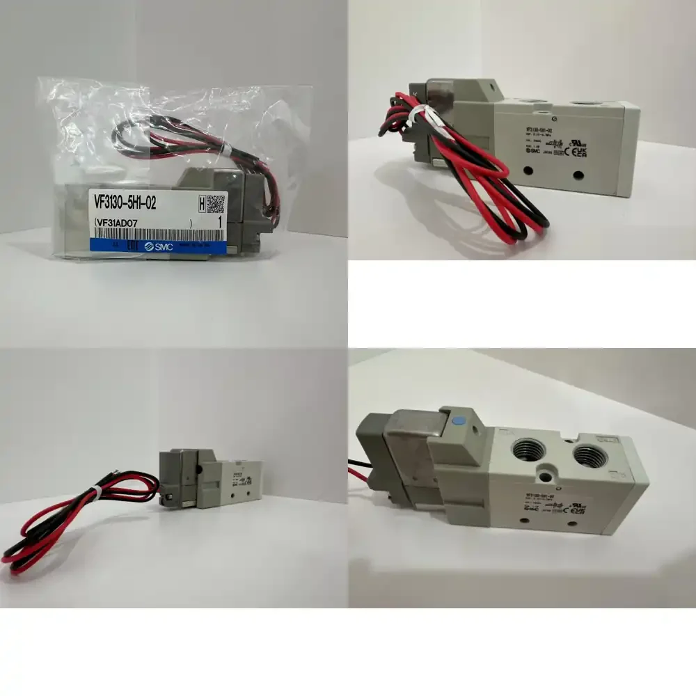 Authentic SMC VF3130-5H1-02 5-Port Solenoid Valve Body Pilot Operated Copper Coil Single Cylinder VF1000/3000/5000 Japan
Authentic SMC VF3130-5H1-02 5-Port Solenoid Valve Body Pilot Operated Copper Coil Single Cylinder VF1000/3000/5000 Japan